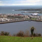 Port of Larne. Pic by Press Eye.