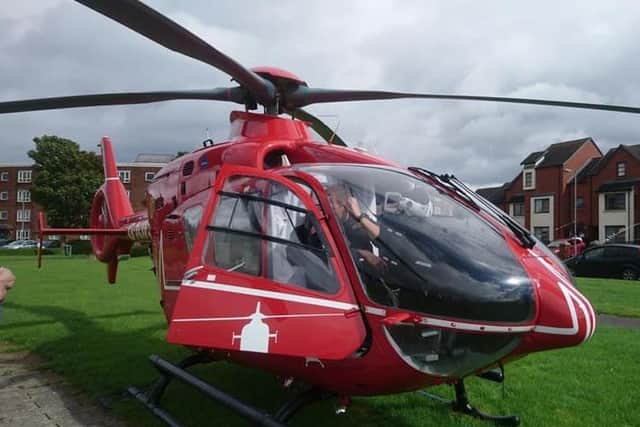 Money is being raised for the Air Ambulance NI.