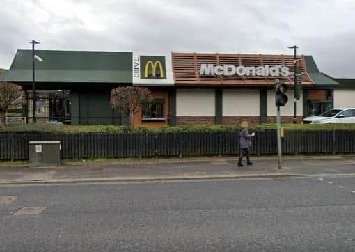 Glengormley McDonald's. Pic by Google.