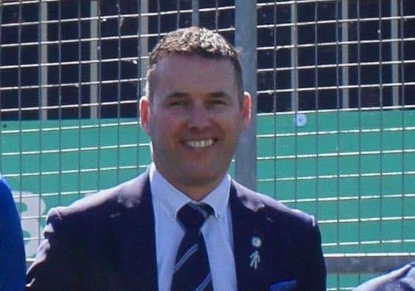 Dungannon Swifts chairman Keith Boyd.
