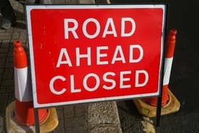 The road will be closed from February 1..
