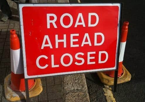 The road will be closed from January 22.