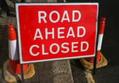 The road is currently closed.
