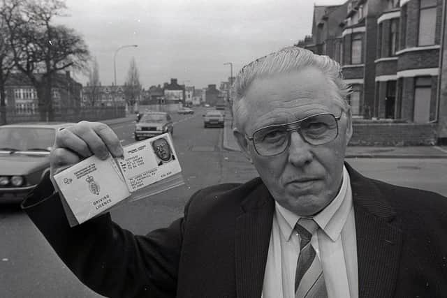 A driving instructor with 50 years experience on the road was to hand in his driving licence in a protest act, reported the News Letter in December 1988. James Patterson from the Ravenhill Road in Belfast was so incensed at the number of injuries and deaths on the roads in Northern Ireland that he had decided to give up his license and present it personally to the Department of the Environment's chief road safety education officer, Mr Ronnie Trouton. Mr Patterson told the News Letter: â€œI'm protesting about the standard of driving and the lack of knowledge of the highway code in the majority of drivers.â€ He continued: â€œThe public must be reminded constantly of the highway code. That's the only way we can get improved driving. Aren't they doing it with drink and driving and achieving success? Why can't they do the same with the highway code?â€. Picture: News Letter archives