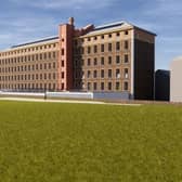 Proposed plans for Gilford Mill include apartments and a garden centre.