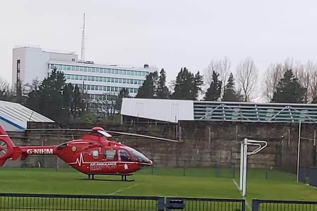 The Air Ambulance has been scrambled to the Millburn Road, Coleraine.

It is understood a cyclist has been seriously injured.

Police, NIAS are also in attendance.

No further info at this time.
