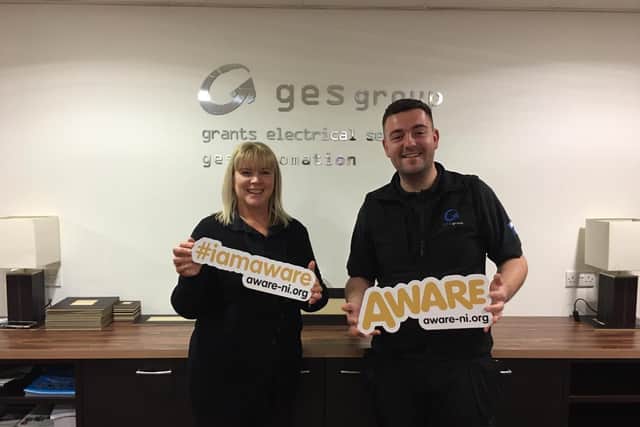 Lorraine Farrell (Growth Development Manager GES) and Curtis Wallace (Field Sales Engineer GES).