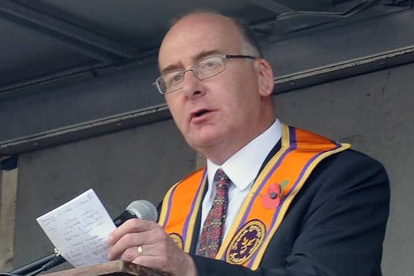 Bro Lewis Singleton (Assistant Grand Master of the Grand Orange Lodge of Ireland) was the main speaker at the Rossnowlagh Twelfth.