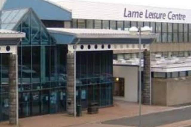 Larne Leisure Centre. Pic courtesy Google