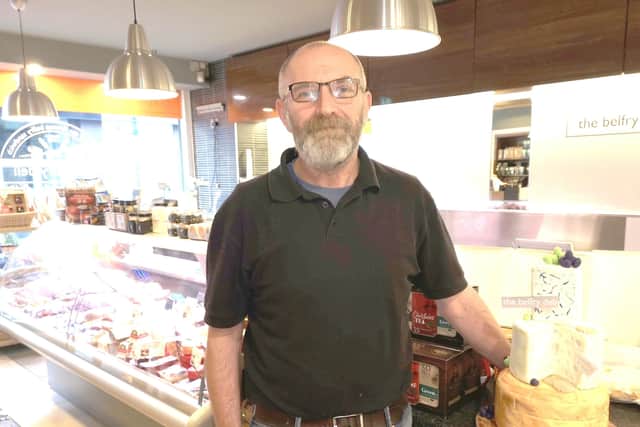 Paul McCafferty of the Belfry Deli spoke out to highlight the challenges he is facing.