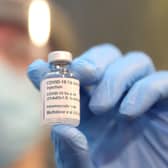 Covid vaccine. Pic by Press Eye.