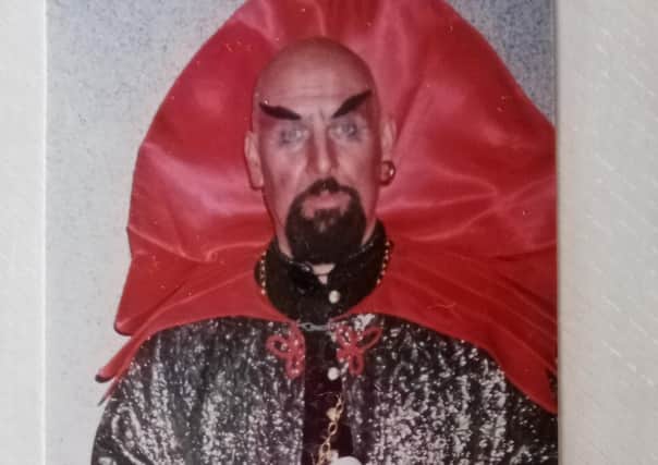 Donald as the Wazir of Police in a 1997 production of Kismet. Such was Donald's dedication to the role that he shaved his head for the part!