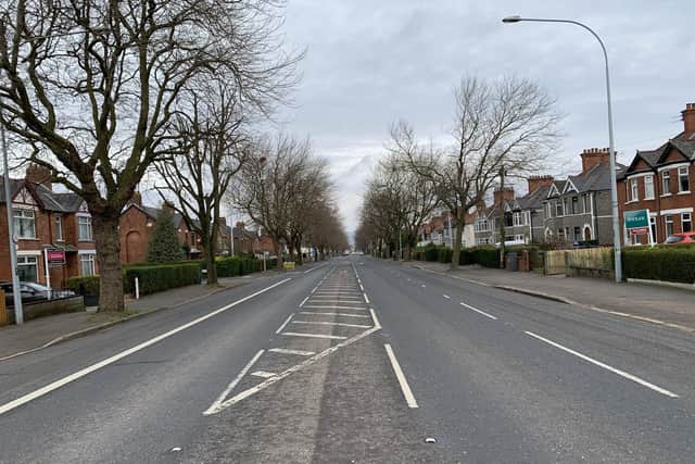 The Castlereagh Road in Belfast. Picture: Pacemaker Press