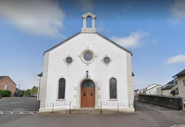 Ballyclare Presbyterian. Pic by Google.