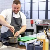 Leigh Ferguson creating original flavours at Origin 101 in Moira