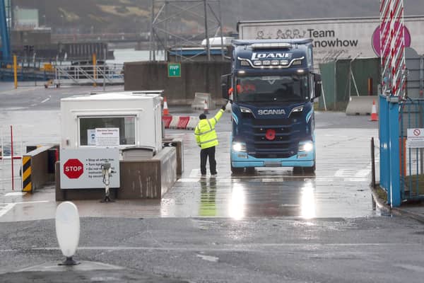 The individual is understood to have lived in the east of Northern Ireland and worked at Larne Port