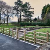 Sandholes community garden.