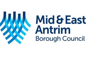 Mid and East Antrim Borough Council logo.