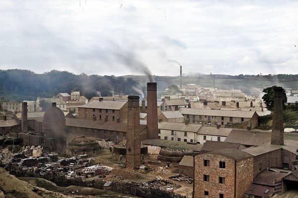 Fireclay works, Coalisland
Picture credit:  Image Courtesy of the National Library of Ireland