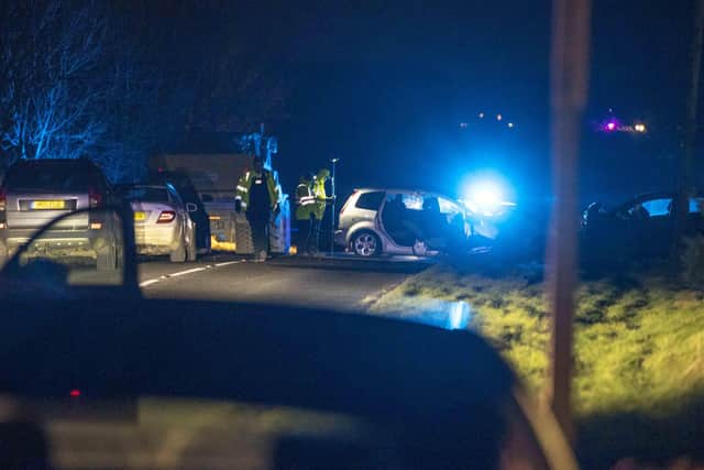 Two people are believed to have died in Friday night's crash