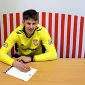 Goalkeeper Jack Lemoignan has signed a two year deal with Derry City. Picture courtesy Event Images & Video