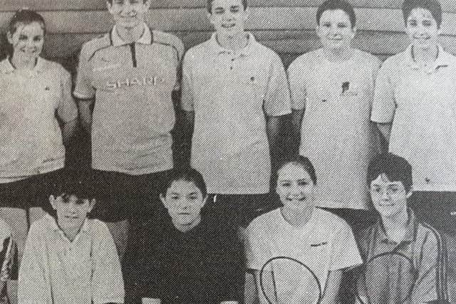 Players who took part in the Glengormley Methodist Junior Badminton Club pre-season training week. 
1999