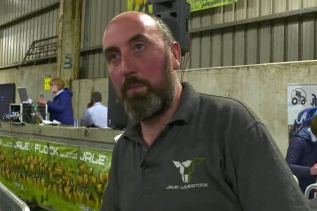 Tuesday's Rare Breed episode features James Alexander's sheep sale in July