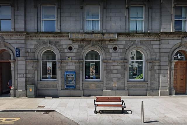 Bank of Ireland, Portadown. Photo courtesy of Google.