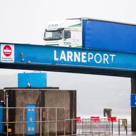 Larne port.   Picture by Jonathan Porter/PressEye