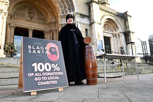 Rev Stephen Forde pictured at the steps of the cathedral. Presseye /Stephen Hamilton