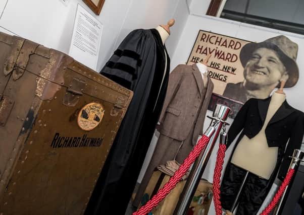 Richard Hayward’s life was celebrated with a multi-media exhibition at Larne Museum & Arts Centre in 2019
