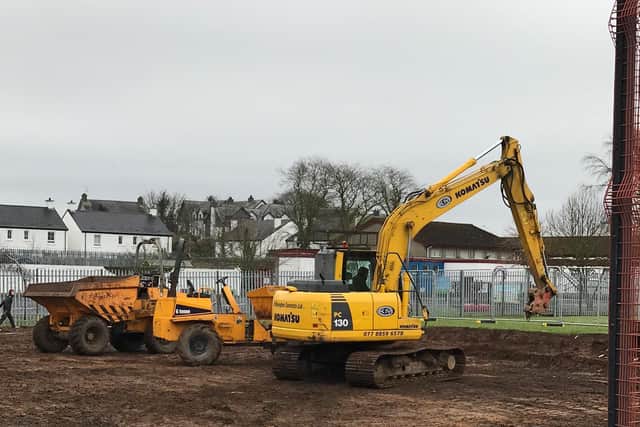 £140K ‘Shared Space’ investment works have commenced at Castledawson.