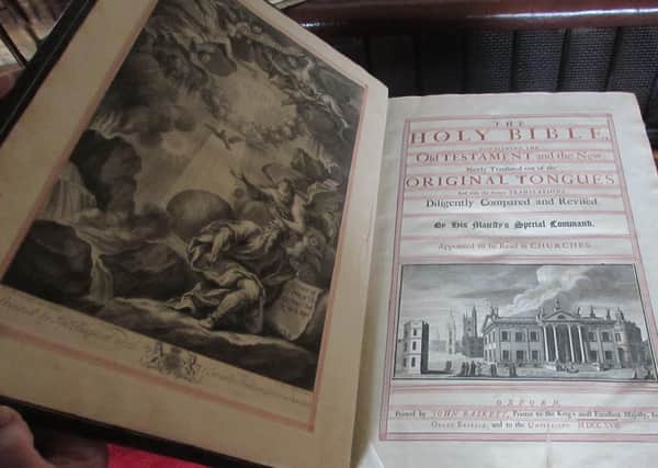 The Cole family bible. Picture: National Trust Images
