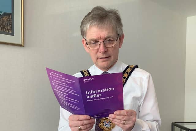 The Mayor of Causeway Coast and Glens Borough Council Alderman Mark Fielding is calling on all residents to recognise the importance of participating in the 2021 Census