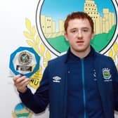 Linfield's Shayne Lavery following his weekend hat-trick. Pic by Pacemaker.