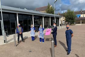 Larne Market Yard was made available by Mid and East Antrim Council for the roll out of the annual flu vaccination.