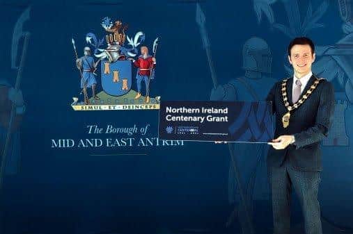 Mayor of Mid and East Antrim, Cllr Peter Johnston, is encouraging community groups to apply to the Council’s Northern Ireland Centennial Grant, which is now open