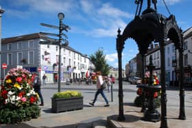 Carrickfergus town centre