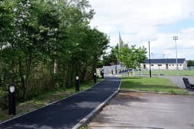 Washingbay walkway.