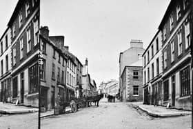 English Street, Downpatrick, Co Down. NLI Ref: STP_2218. Picture: National Library of Ireland
