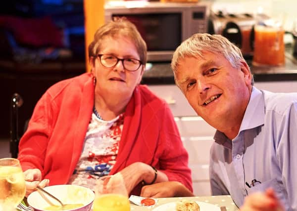 Grace and Jim Wells, pictured at Christmas 2018