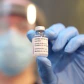Covid vaccine. 

Picture by Kelvin Boyes / Press Eye