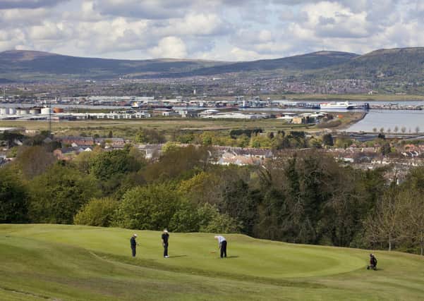 Holywood golf course in Co Down, where Rory McIlroy cut his teeth