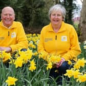 Stanley and Valerie Riddell are stepping it out this month to raise funds for Marie Curie.