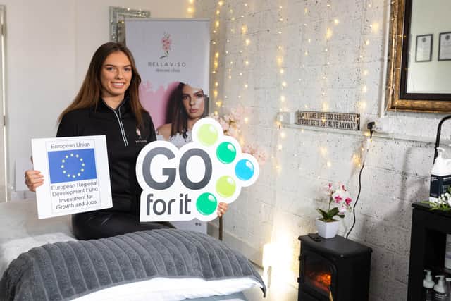 Cullybackey Nutrition student Amy Fry has used her studies and passion for beauty to fulfil her dream of owning her own business with the launch of a new skincare clinic, Bellaviso Skincare, with help from the Go For It programme