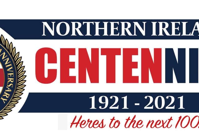 The NI100 Centenary logo