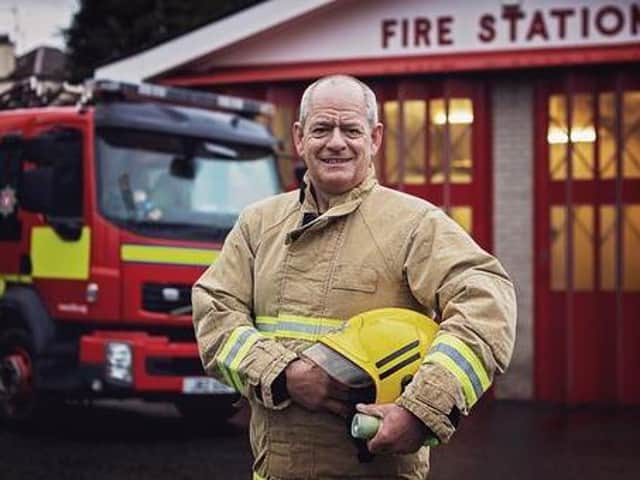 Watch Commander Stephen Sands  (Photo credit to SilverLace Photography, Dromore)