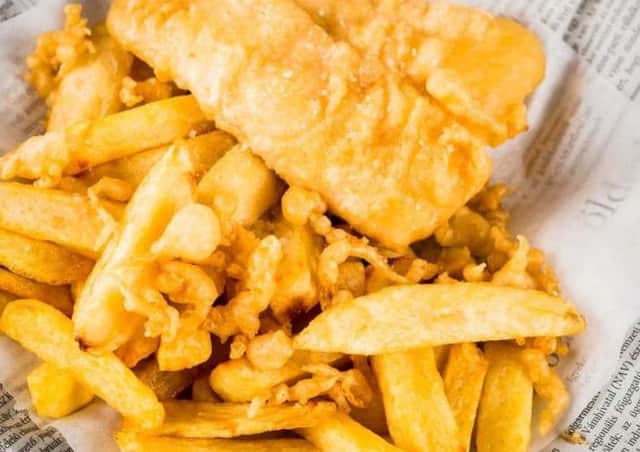 Fish and chips (stock photo)