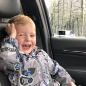Little Ollie Higgins who died aged four from a rare form of cancer.