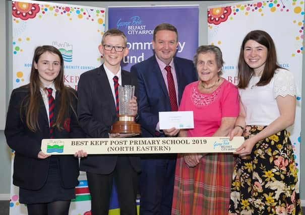 Last year the Best Kept Post Primary Best Kept School was awarded to Ballyclare High School.Photo by Aaron McCracken